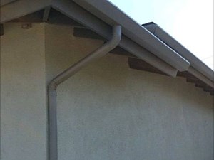 Round downspout